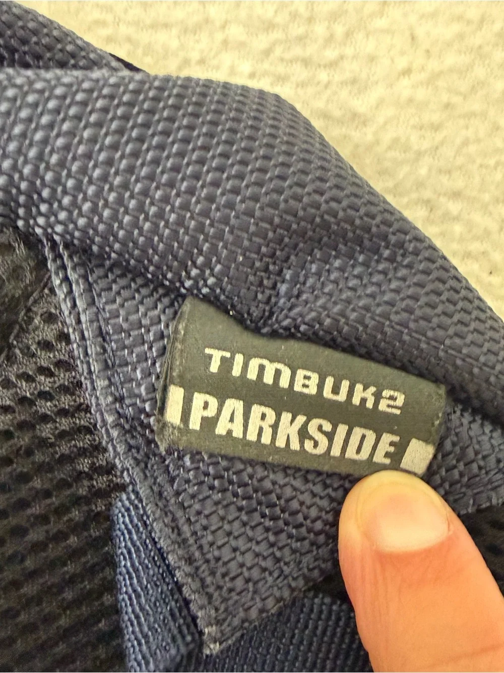 Timbuk2 Parkside Backpack Navy Blue Laptop Bag